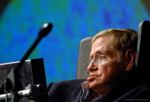 Image: Stephen Hawking in 2008